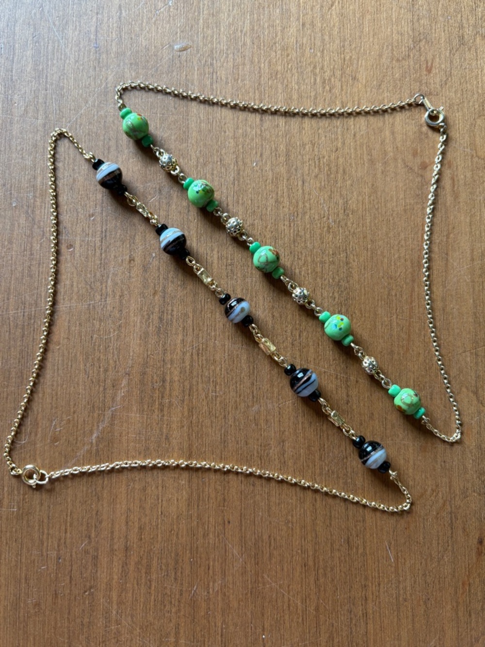 Vintage Murano Glass Necklaces 
From Italy in the 60’s
These are So Pretty!